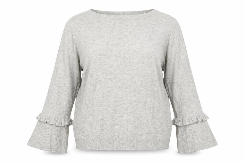 Wallis Womens Grey   Pullover Sweatshirt Size 18