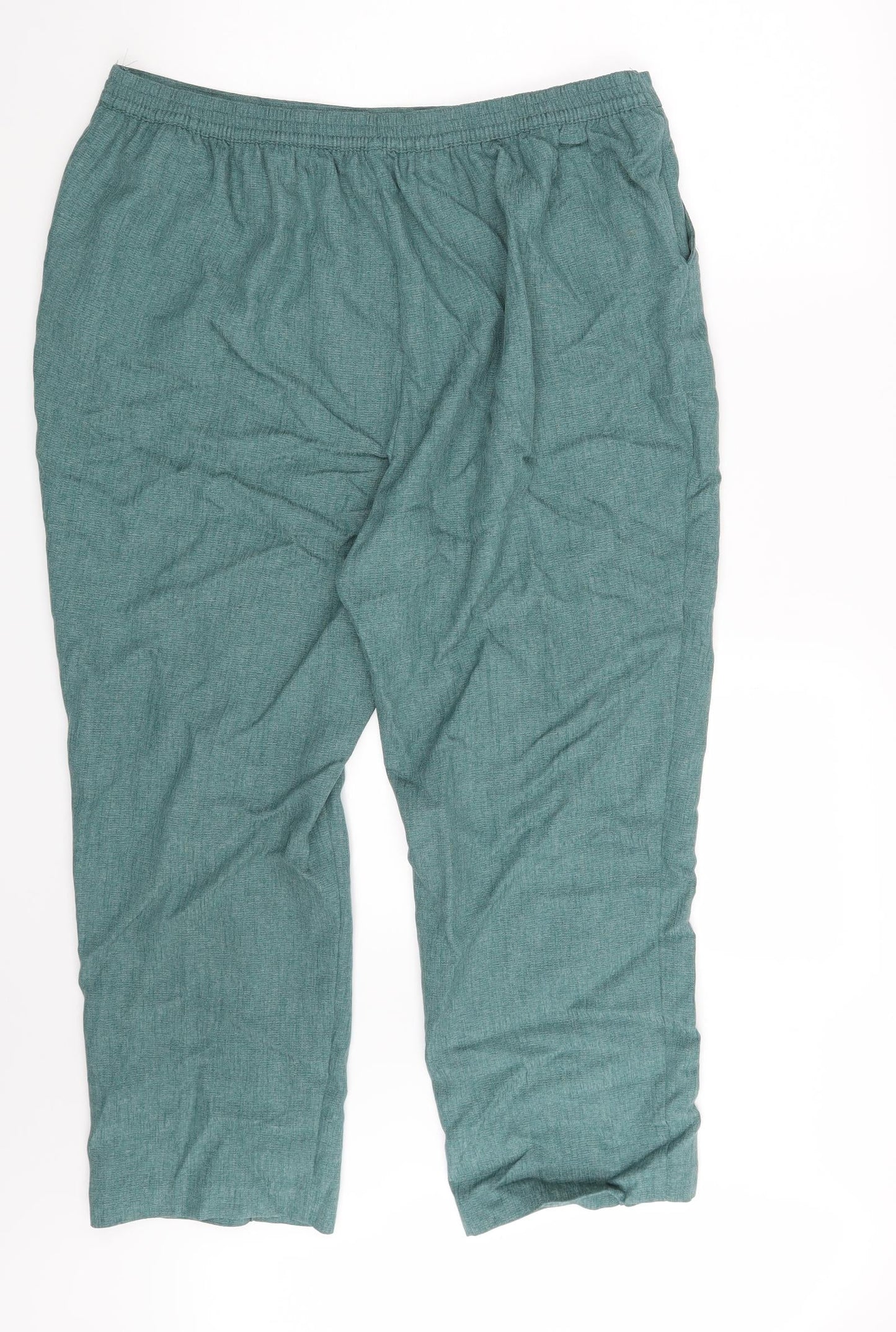 Preworn Womens Green   Trousers  One Size L24 in