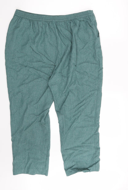 Preworn Womens Green   Trousers  One Size L24 in