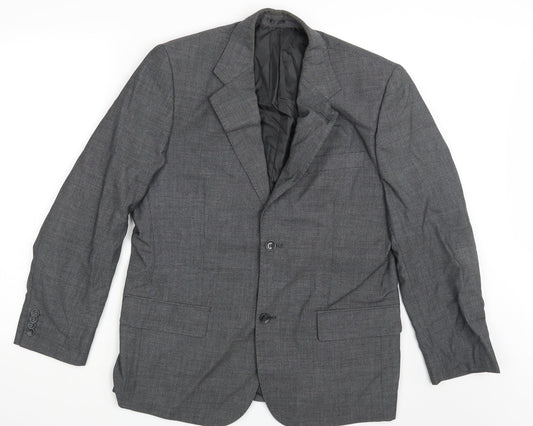 Preworn Mens Black   Jacket Suit Jacket One Size