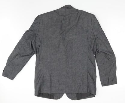 Preworn Mens Black   Jacket Suit Jacket One Size