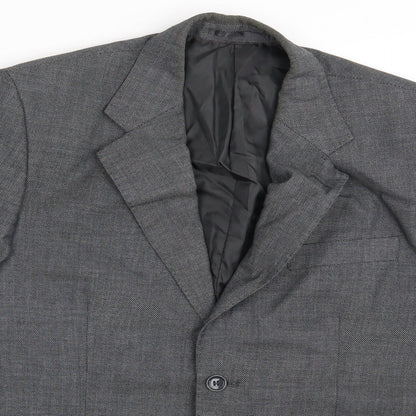 Preworn Mens Black   Jacket Suit Jacket One Size