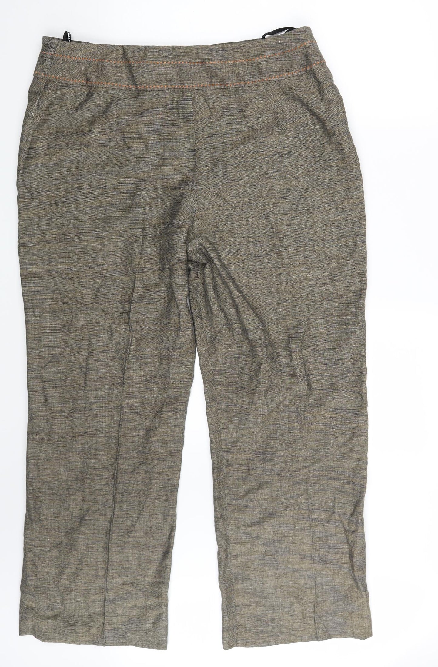ROMAN  Womens Gold   Trousers  Size 18 L28 in