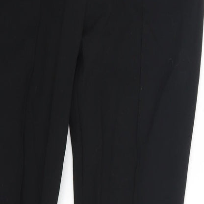Next Womens Black   Trousers  Size 6 L26 in