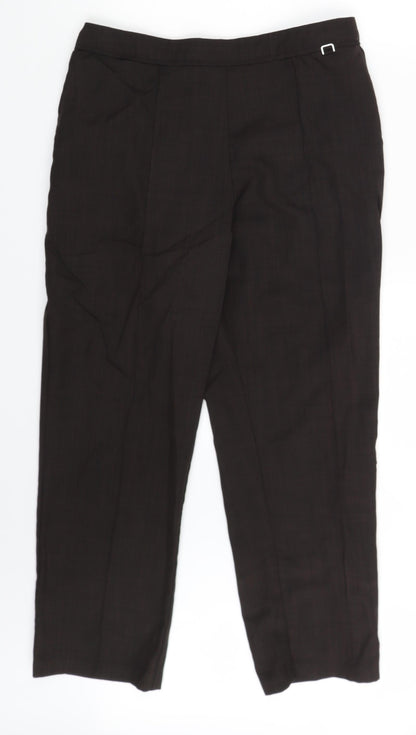 Classics  Womens Brown   Trousers  Size 14 L25 in