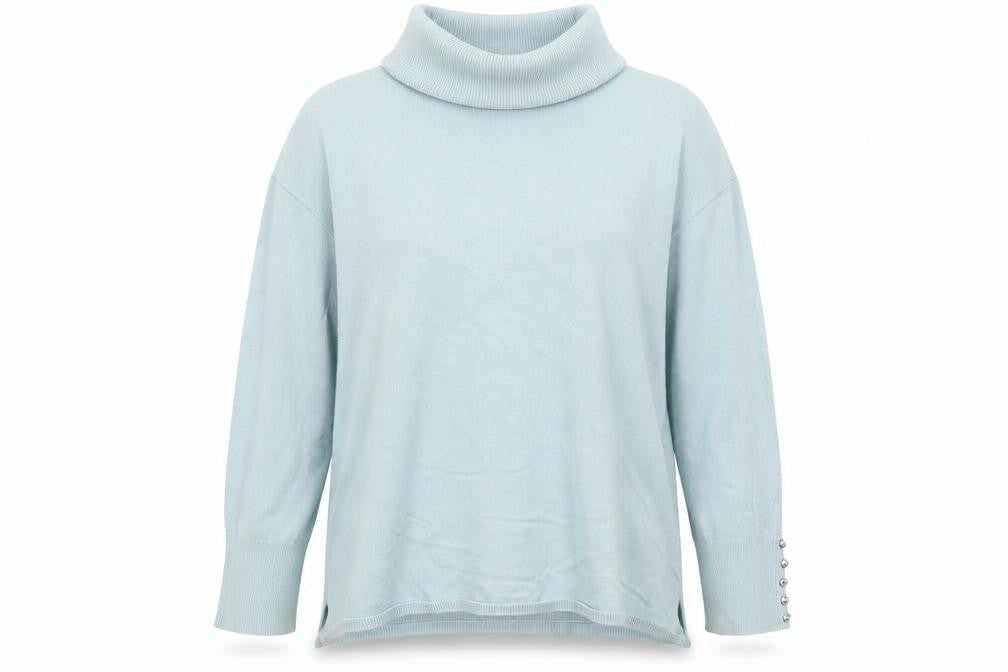 M&Co. Womens Blue   Pullover Sweatshirt Size 20