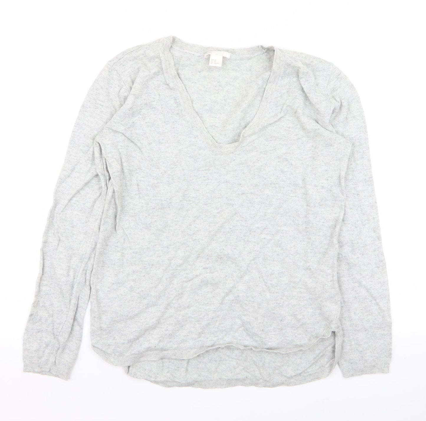 H&M Womens Grey   Pullover Jumper Size XS