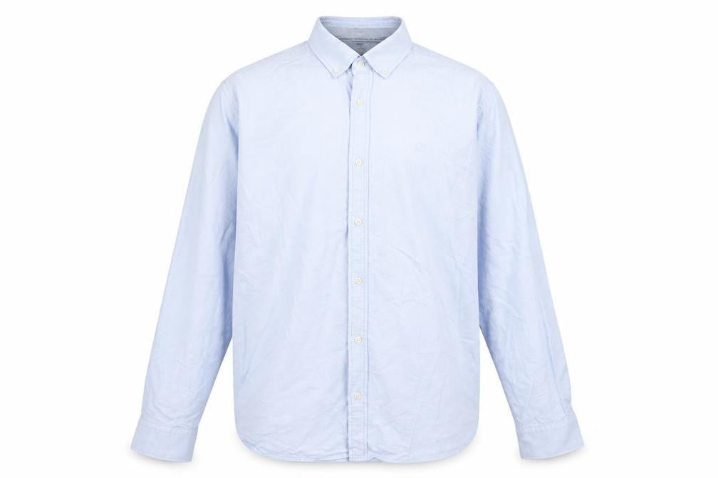 Rhino Mens Blue    Button-Up Size M