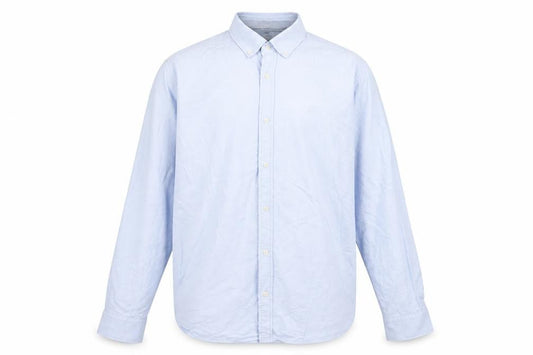 Rhino Mens Blue    Button-Up Size M