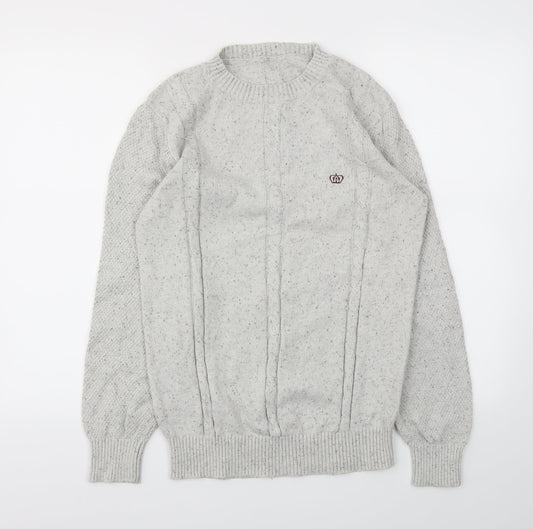 NEXT Mens Grey   Pullover Hoodie Size M