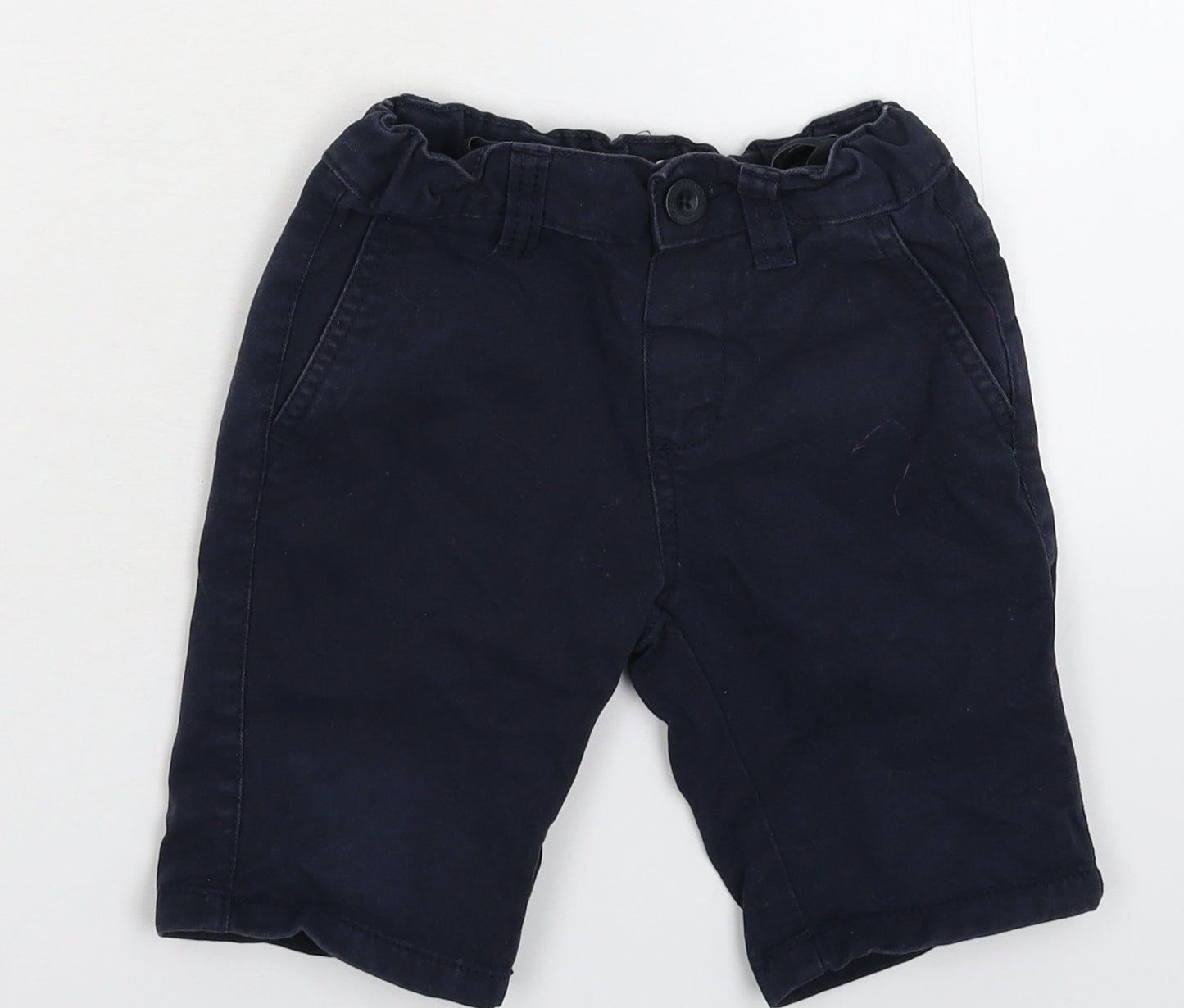 Denim & Co. Boys Blue   Chino Shorts Size 3-4 Years