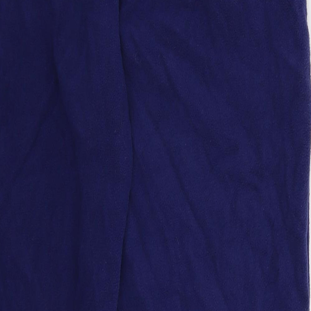 Crane Womens Blue  Fleece Cami One Piece Size 10