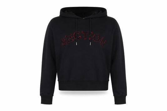 section Womens Black   Pullover Hoodie Size 14  - section