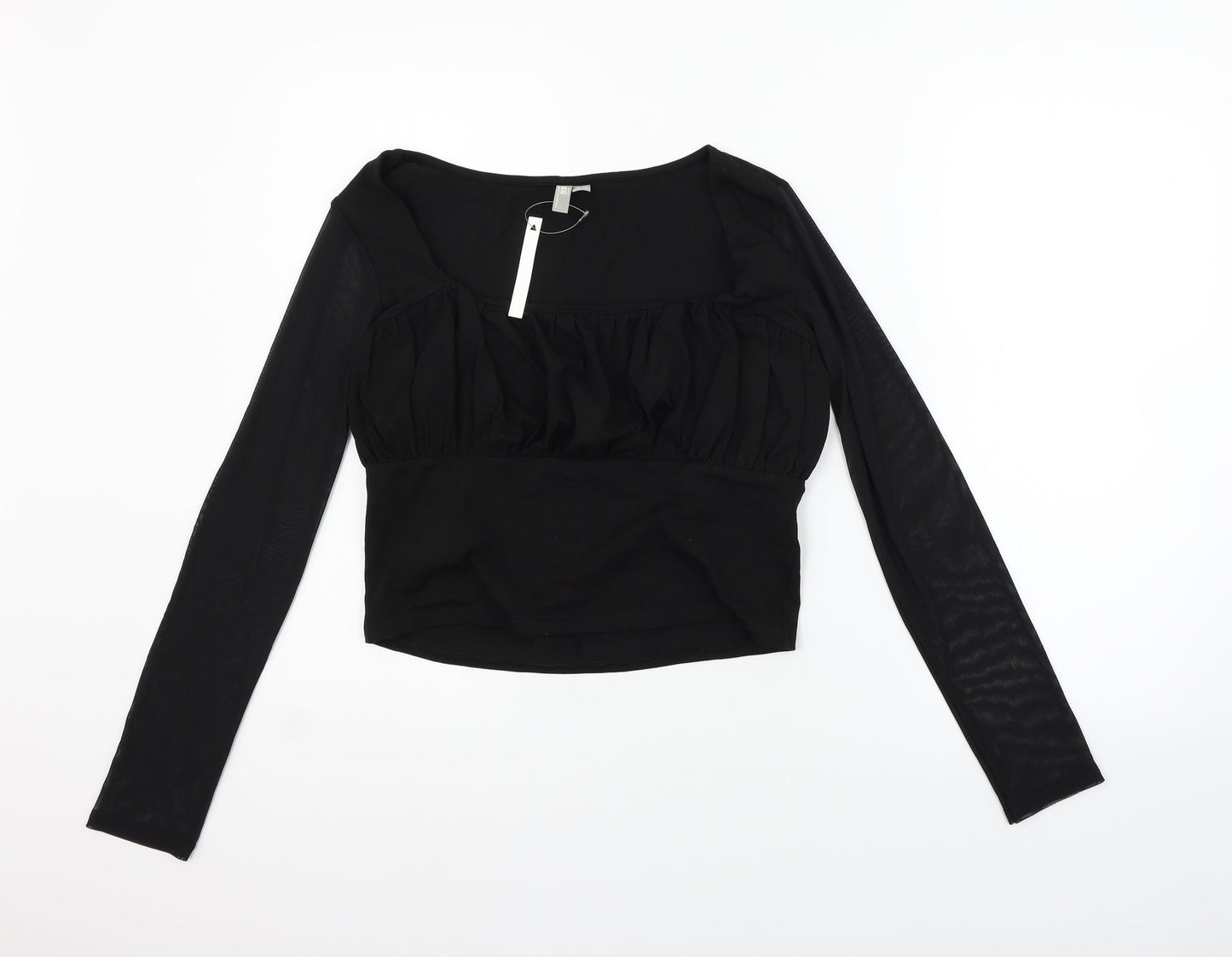 ASOS Womens Black   Basic T-Shirt Size 14