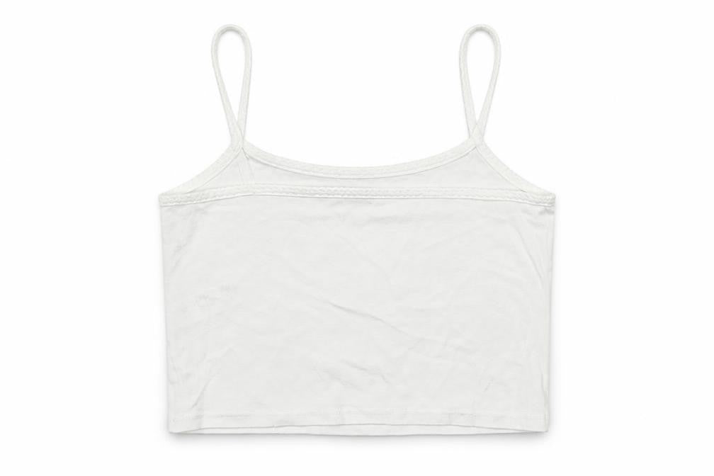 Topshop Womens White   Basic Tank Size 14