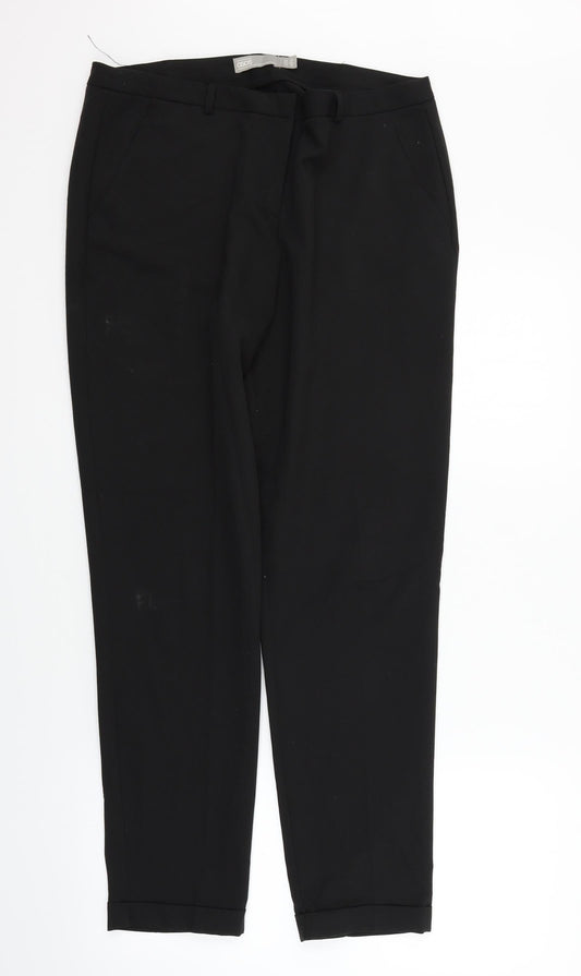 ASOS Womens Black   Trousers  Size 12 L27 in