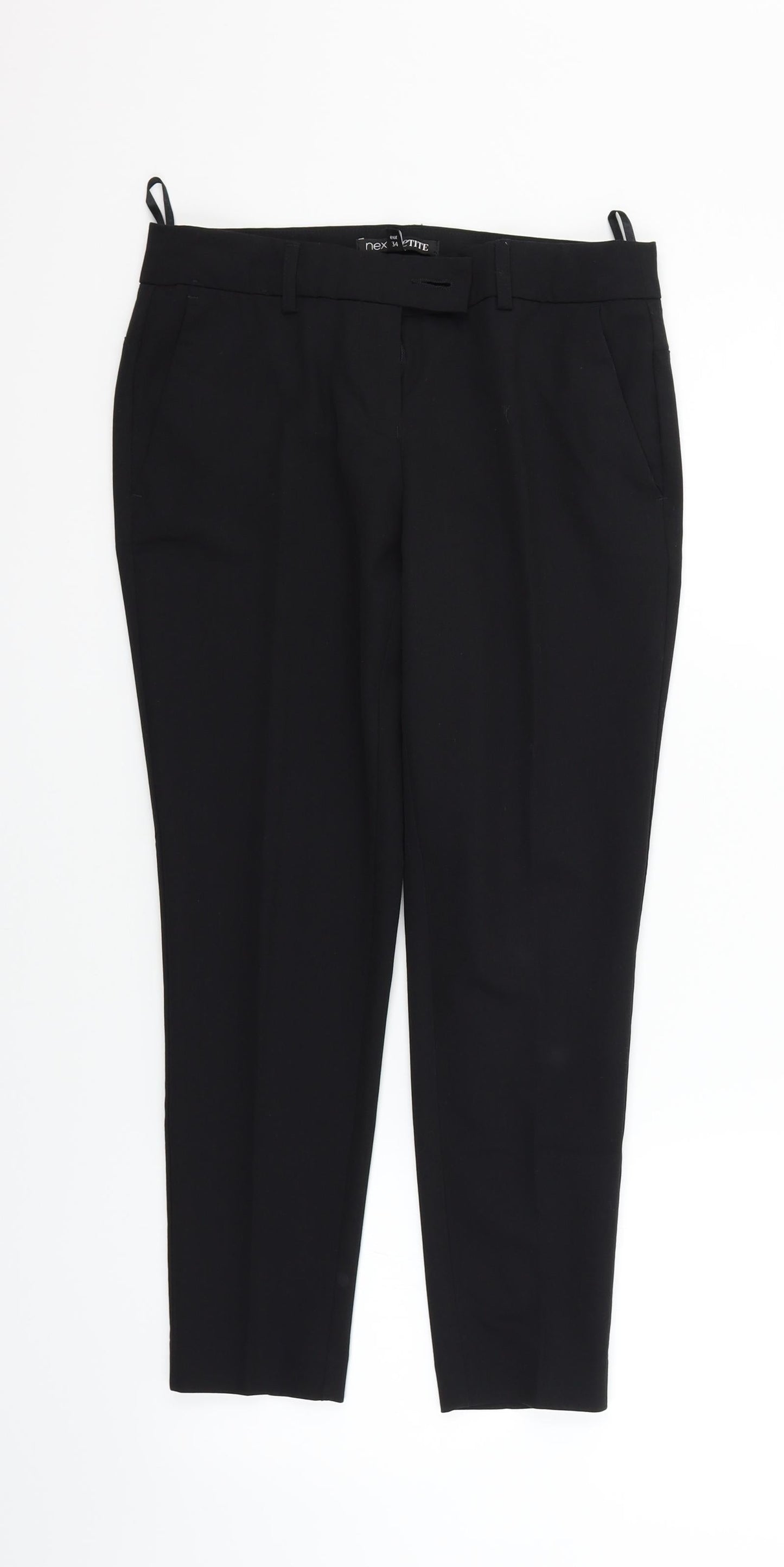 NEXT Womens Black   Trousers  Size 6 L26 in