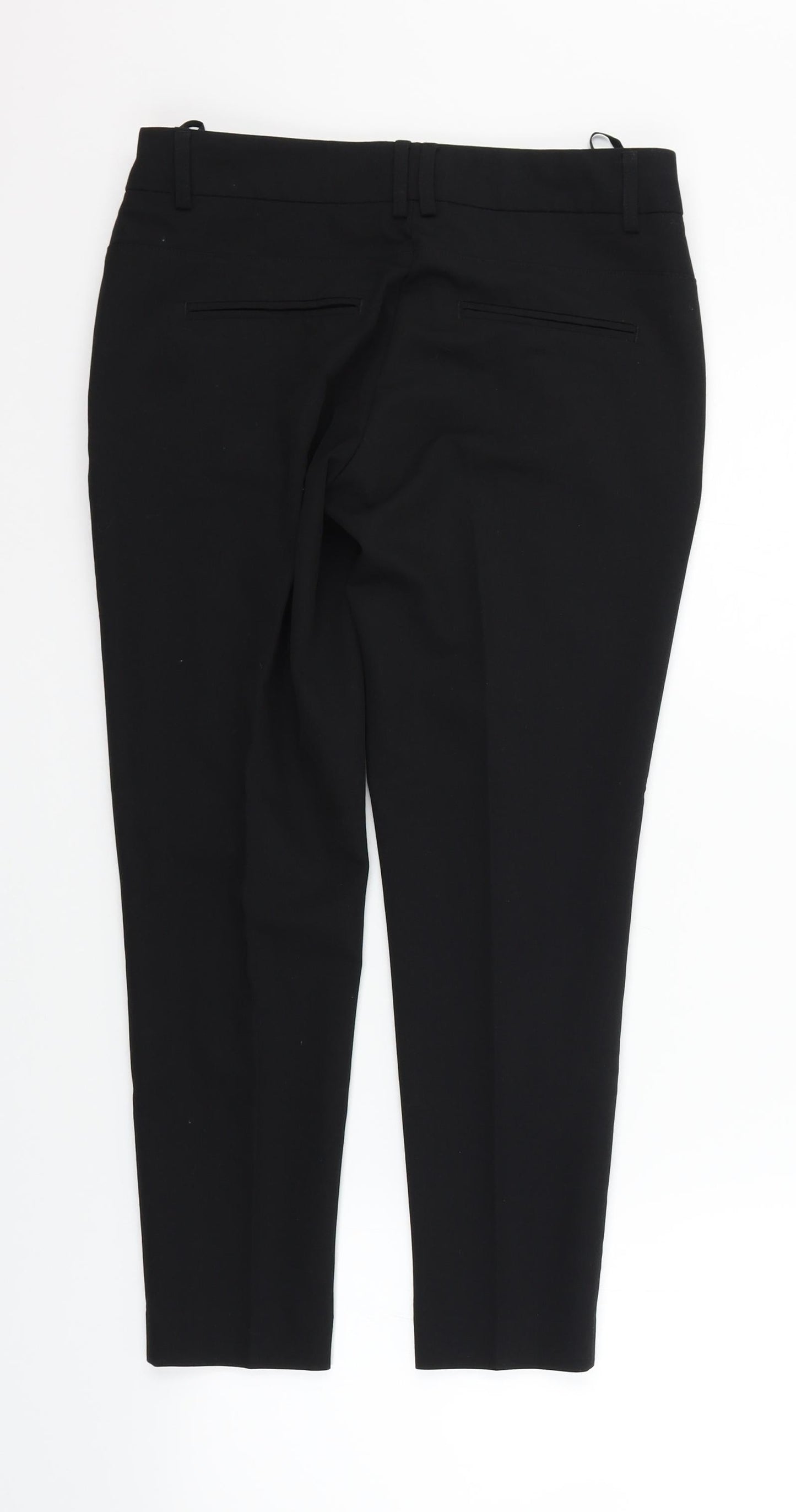 NEXT Womens Black   Trousers  Size 6 L26 in