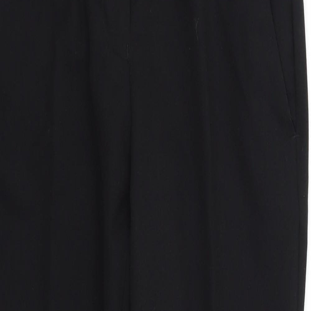 NEXT Womens Black   Trousers  Size 6 L26 in