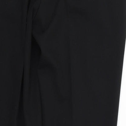 Next Womens Black   Trousers  Size 6 L26 in
