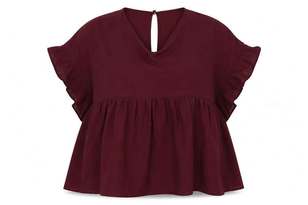 ASOS Womens Purple   Basic Blouse Size 14