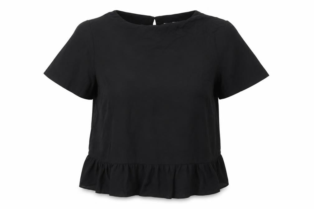ASOS Womens Black   Basic Blouse Size 14  - washable marks