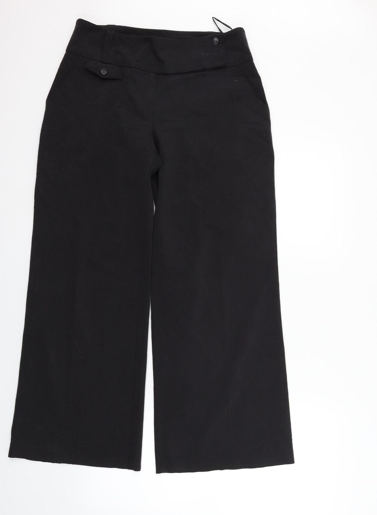 Dorothy Perkins Womens Black   Trousers  Size 10 L26 in