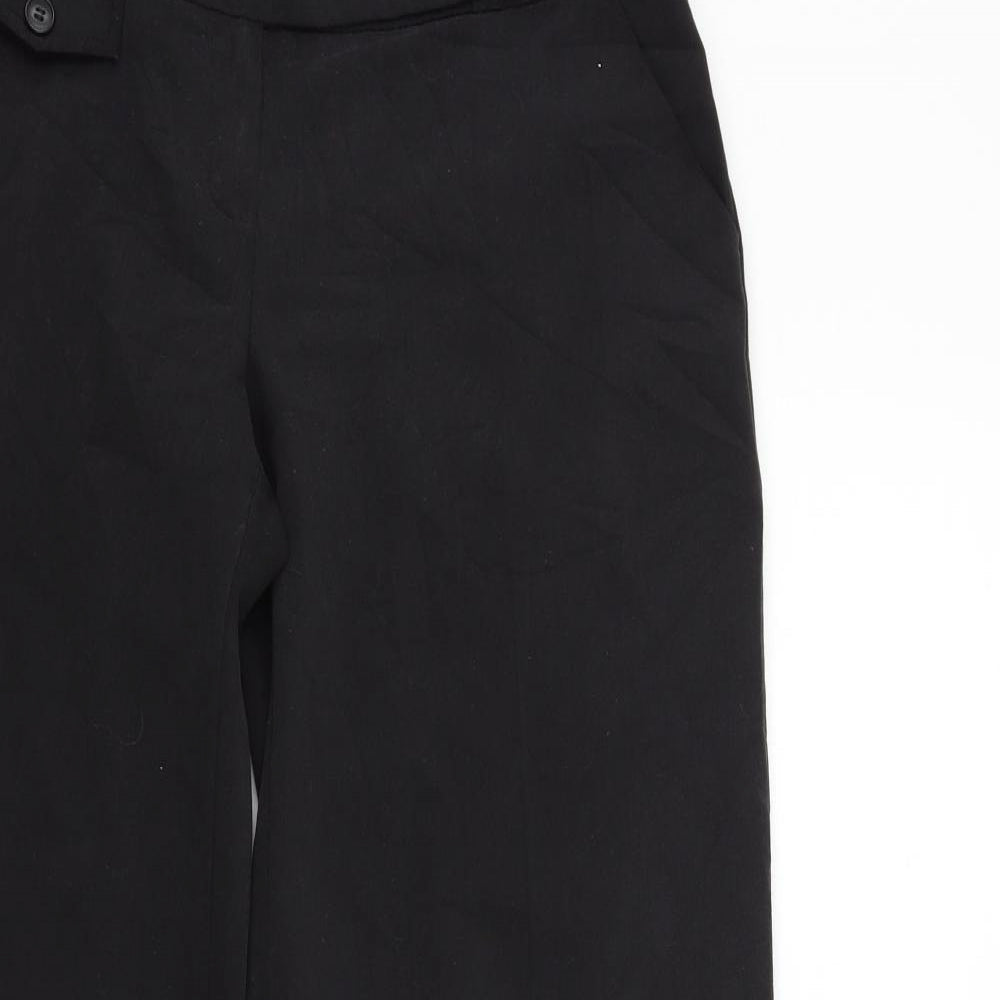 Dorothy Perkins Womens Black   Trousers  Size 10 L26 in