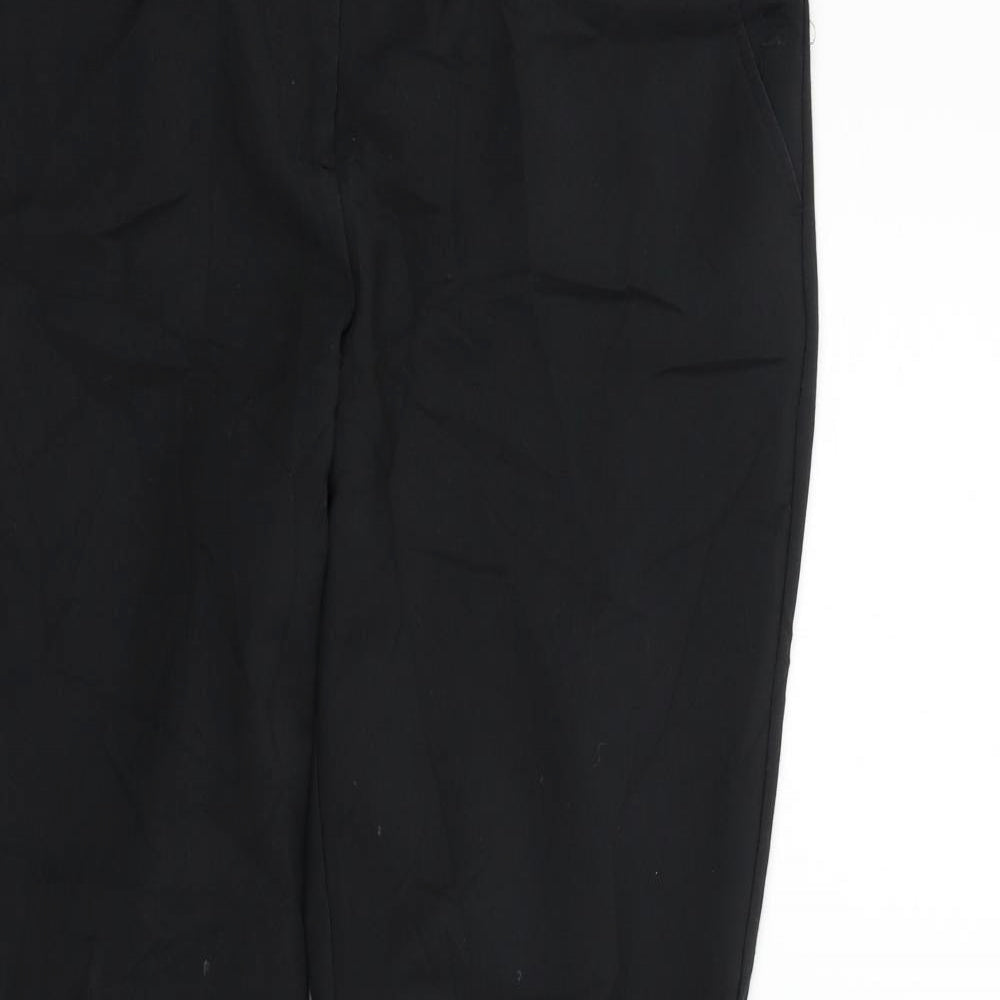 NEXT Womens Black   Trousers  Size 12 L26 in