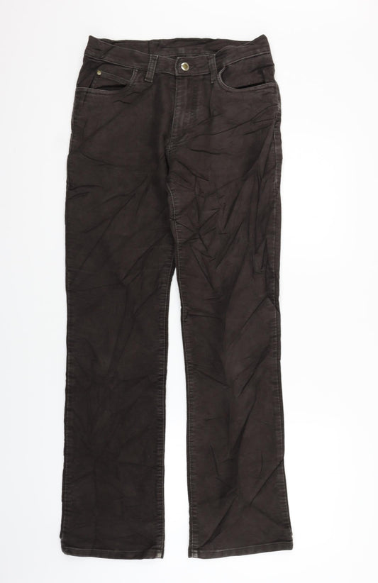 Brooks Womens Brown   Trousers  Size 10 L30 in