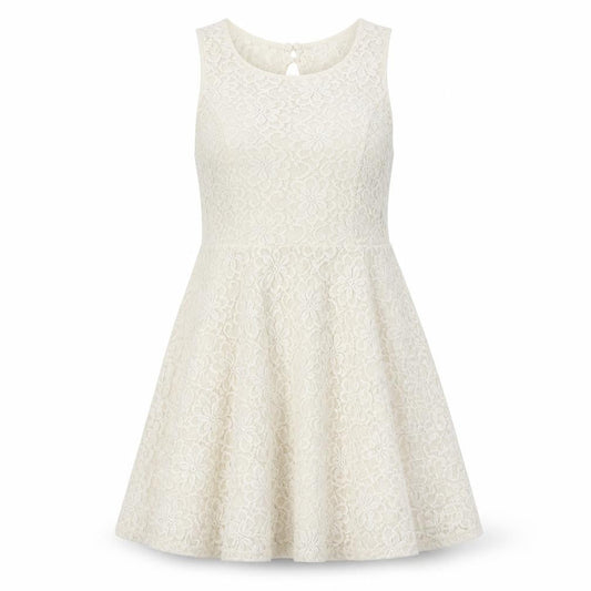 HOLISTER Womens Beige   Fit & Flare  Size S
