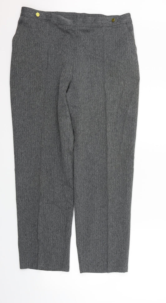 Marks and Spencer Womens Green   Trousers  Size 16 L29 in