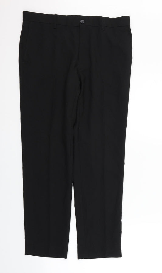 Marks and Spencer Womens Black   Trousers  Size 32 in L31 in