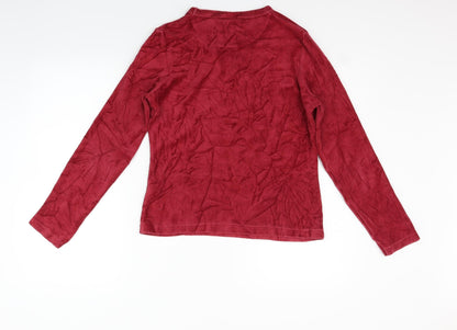 Preloved NEXT Womens Red   Pullover Jumper Size 12 - Back