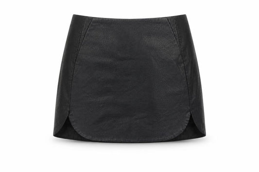 Topshop Womens Black   A-Line Skirt