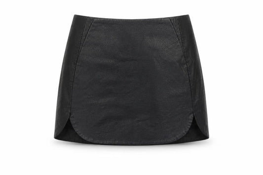Topshop Womens Black   A-Line Skirt