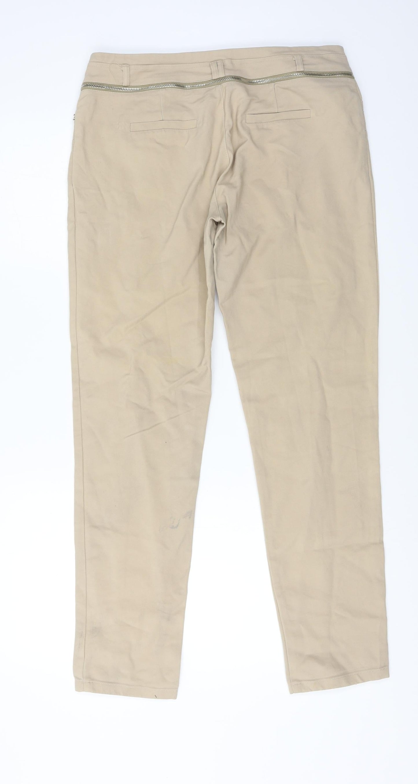 Freesia  Womens Beige   Trousers  Size XL L25 in