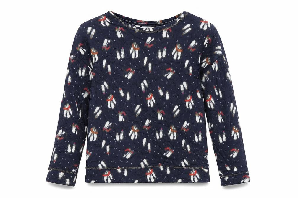 day dreams  Womens Blue   Pullover Jumper Size M