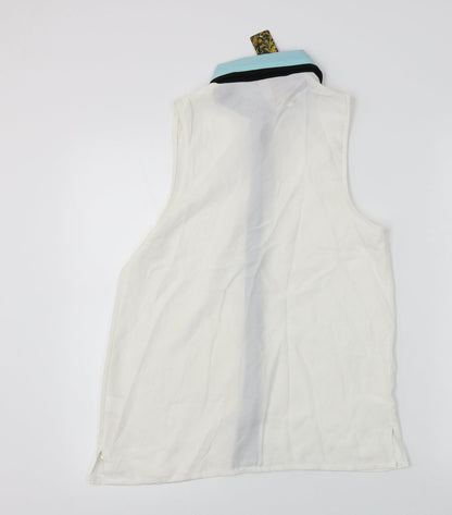 e-lady Womens Ivory   Basic Button-Up Size S