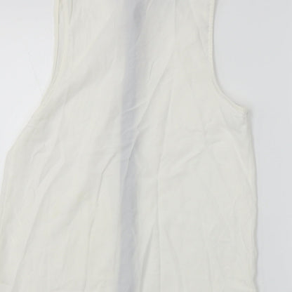 e-lady Womens Ivory   Basic Button-Up Size S