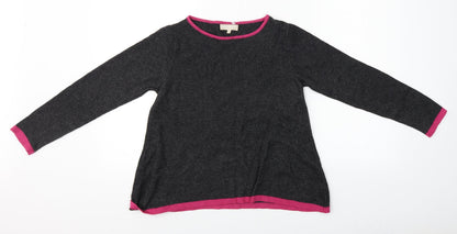 Benedetta B Womens Grey   Pullover Jumper Size S