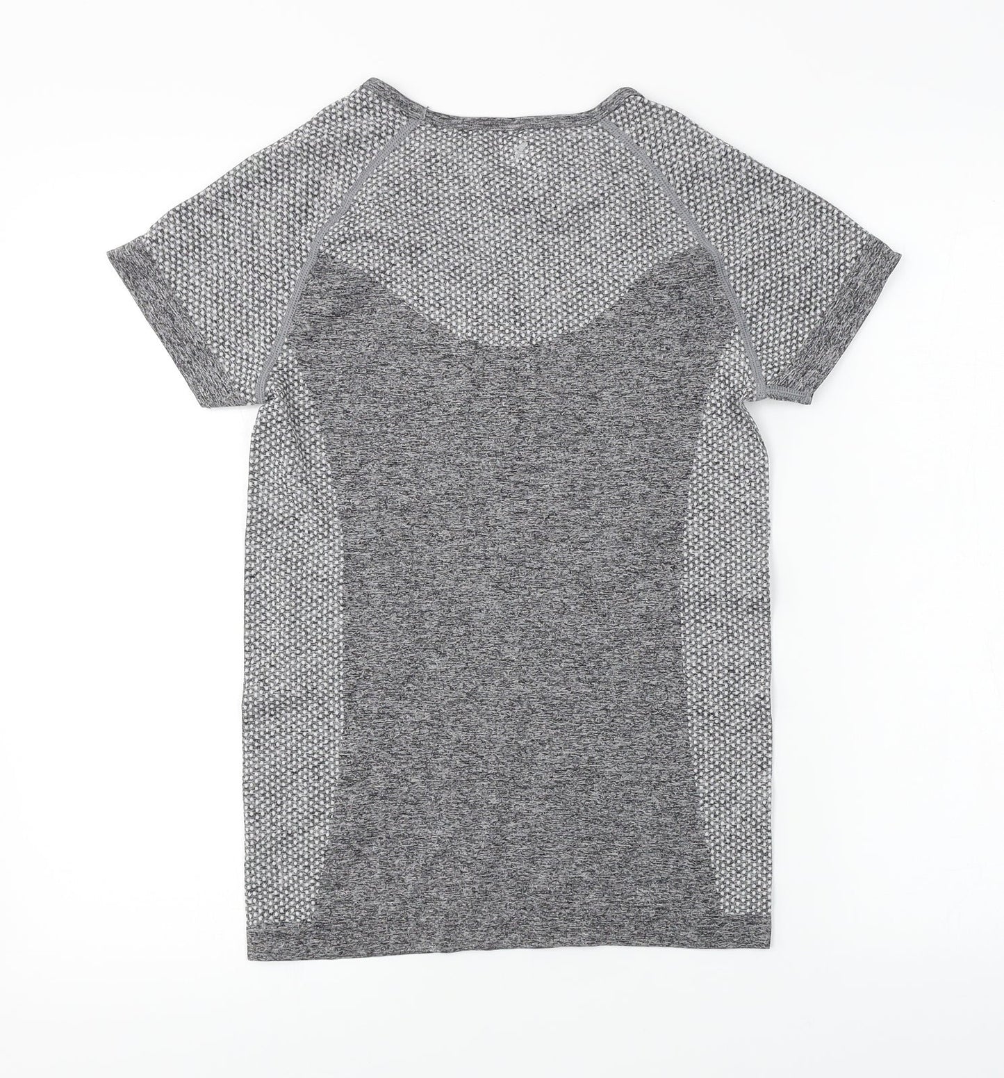 WORKOUT     Womens Grey   Basic T-Shirt Size 10
