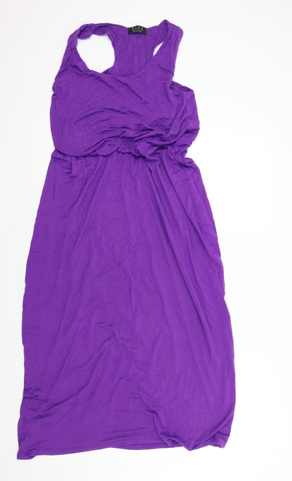 Preloved nice collection Womens Purple   A-Line  Size M - Front