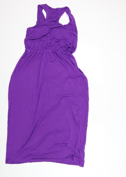 Preloved nice collection Womens Purple   A-Line  Size M - Back