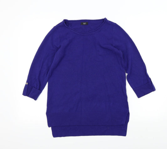 F&F Womens Blue   Pullover Jumper Size 8