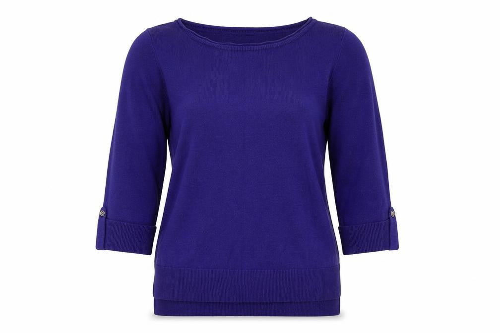 F&F Womens Blue   Pullover Jumper Size 8