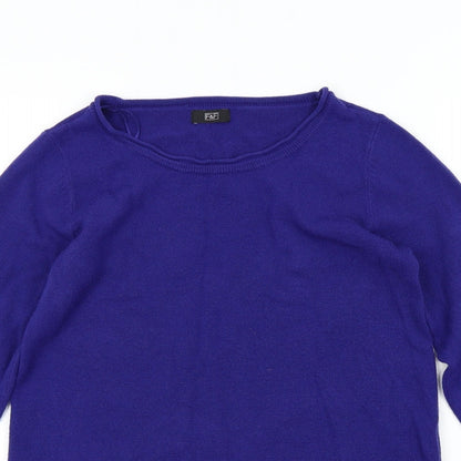 F&F Womens Blue   Pullover Jumper Size 8
