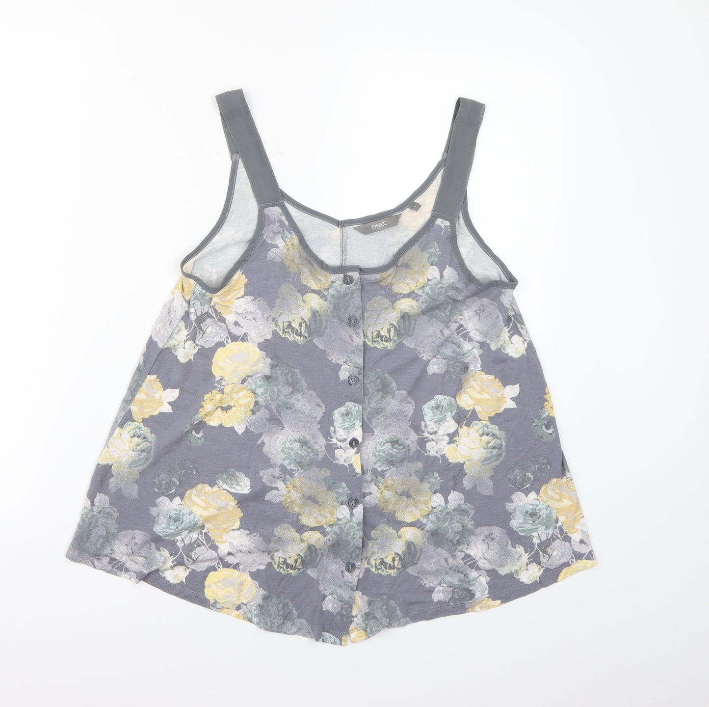 NEXT Womens Grey Floral  Camisole Tank Size 8