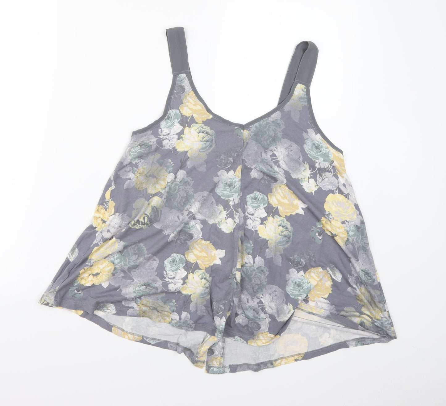NEXT Womens Grey Floral  Camisole Tank Size 8