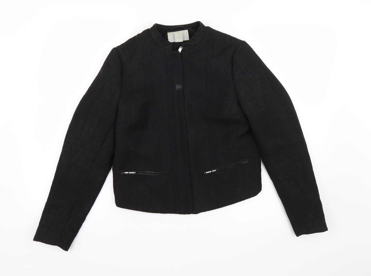 H&M Womens Black   Jacket  Size 6